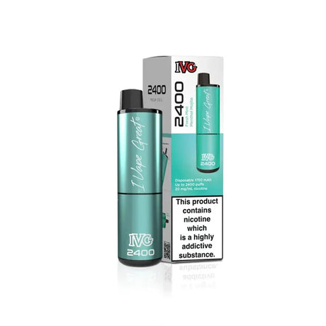 Fresh Mint Menthol IVG 2400 Prefilled Pod Kit

