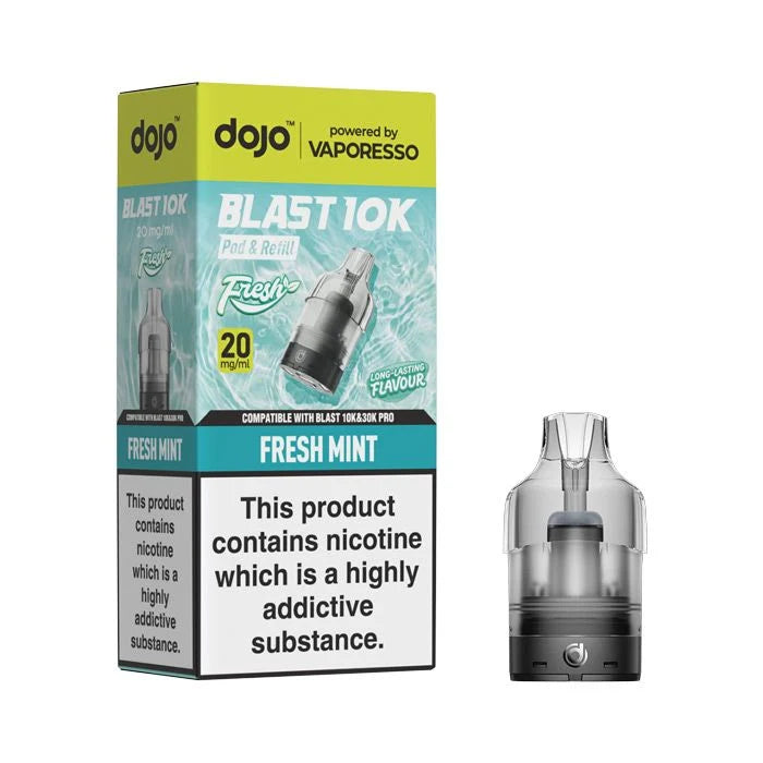 Fresh Mint Vaporesso Dojo Blast 10K Fresh Refill Pack – Vape Universe