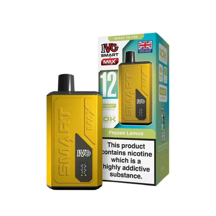 Frozen Lemon IVG Smart Max Prefilled Vape Kit - Vape Universe

