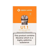 GeekVape U Replacement Pods 1.1ohm