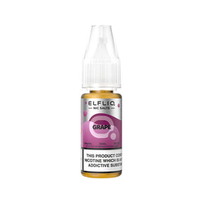 Elf Bar Elfliq Grape Saltnic Vape Juice