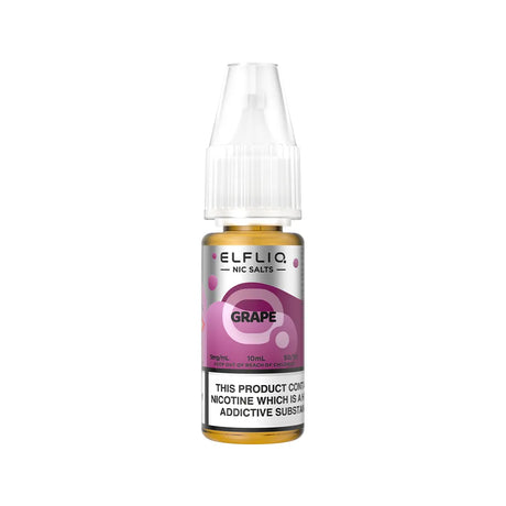 Elf Bar Elfliq Grape Saltnic Vape Juice