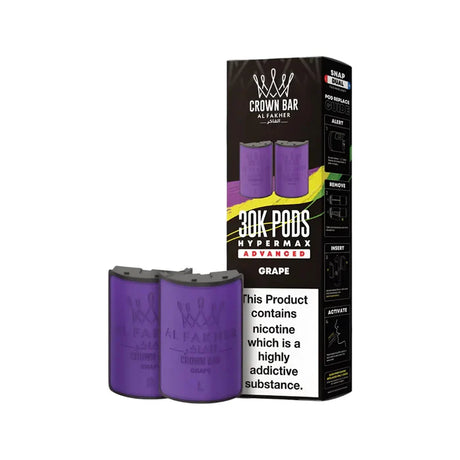 Grape Al Fakher Hypermax 30K Refill Pack
