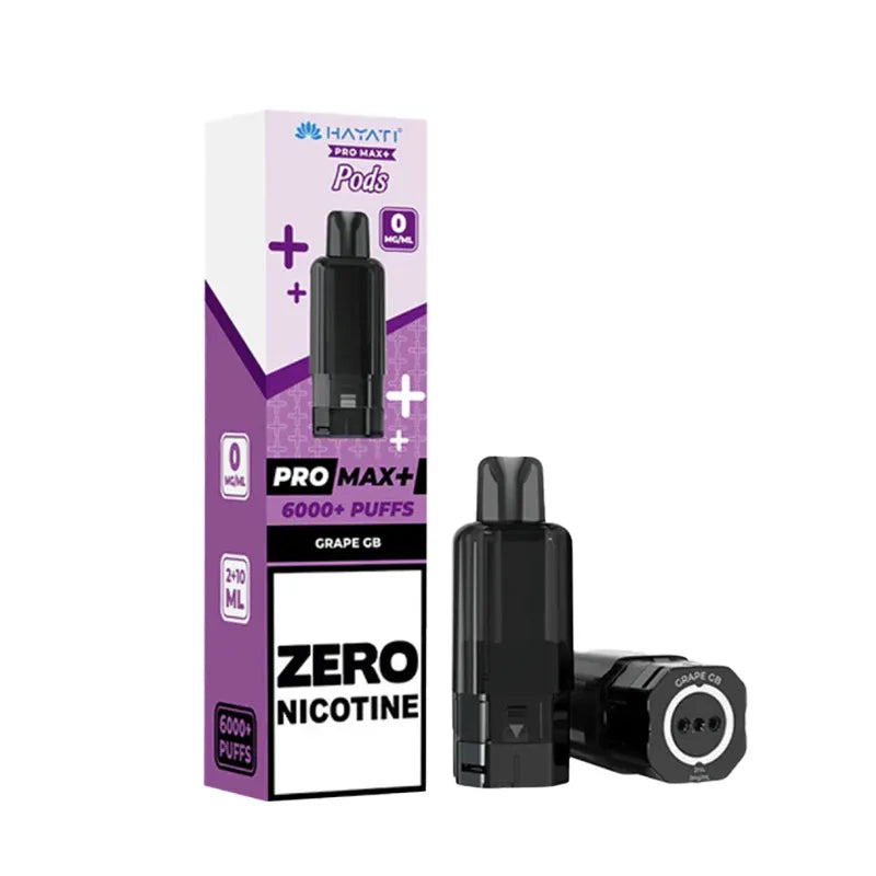 Grape GB Hayati Pro Max Plus 0 Nicotine Pods Vape Universe