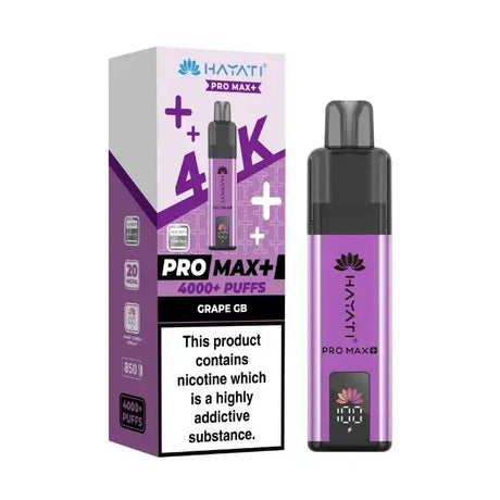 Grape GB Hayati Pro Max Plus 4K Prefilled Pod Kit