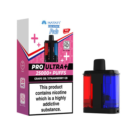 Hayati Pro Ultra Plus Refill Grape GB & Strawberry GB