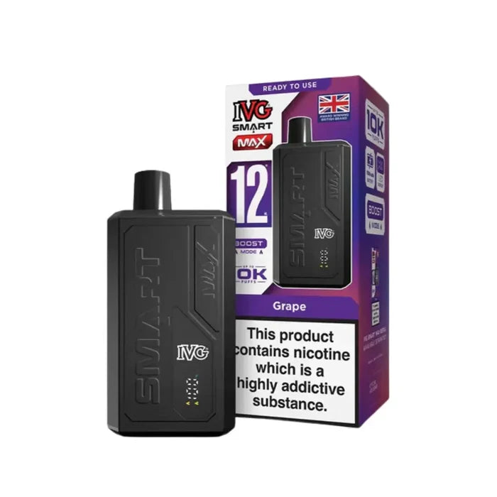 Grape IVG Smart Max Prefilled Vape Kit - Vape Universe