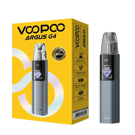 Grey Voopoo Argus G4 Pod Kit - Vae Universe