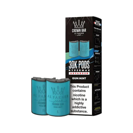 Gum Mint Al Fakher Hypermax 30K Refill Pack
