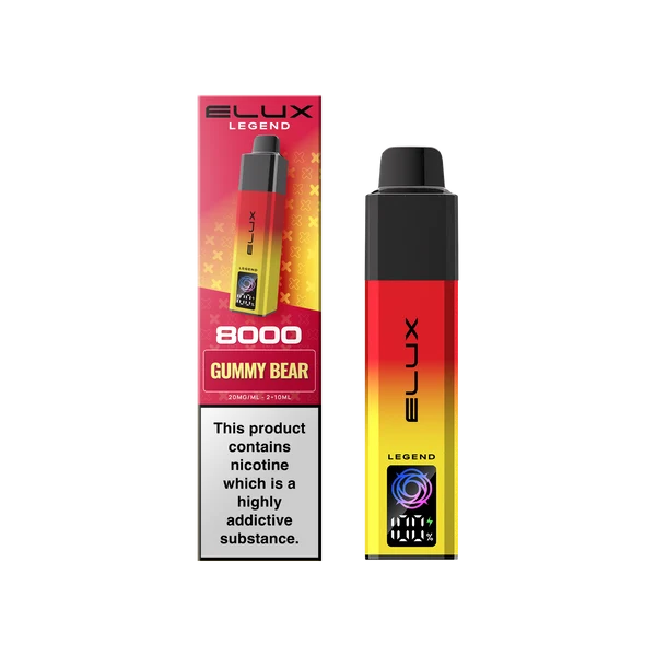 Gummy Bear Elux Legend 8000 Prefilled Pod Kit – Vape Universe