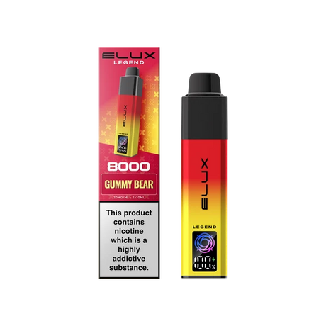 Gummy Bear Elux Legend 8000 Prefilled Pod Kit – Vape Universe