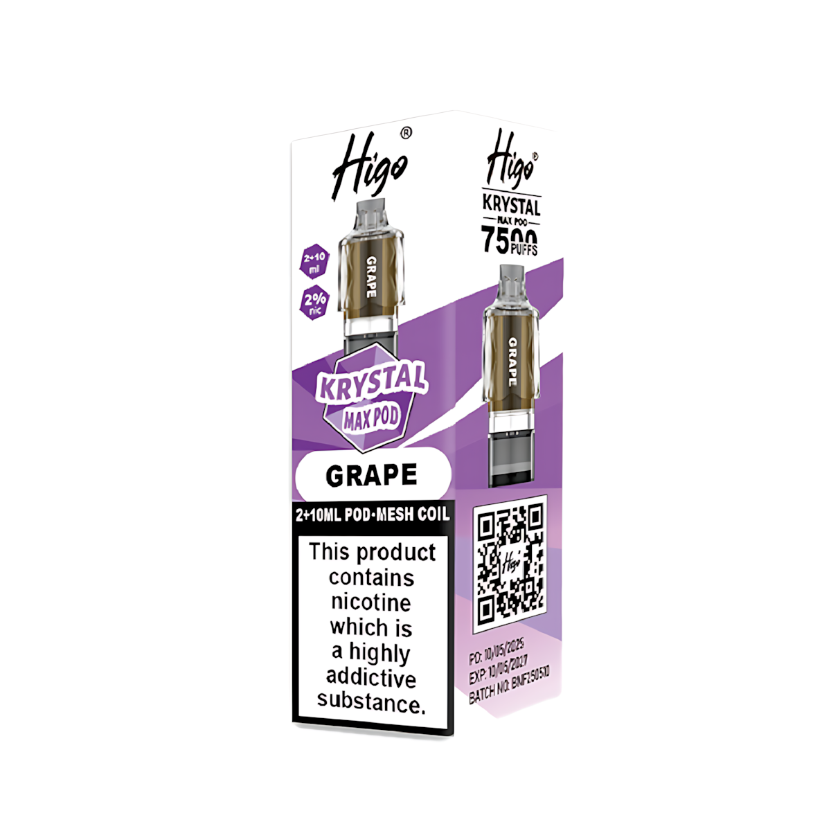 Higo Krystal Max 7500 Prefilled Pods