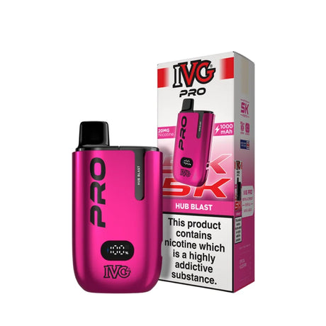 Hub Blast IVG Pro 5K Pod Kit – Vape Universe