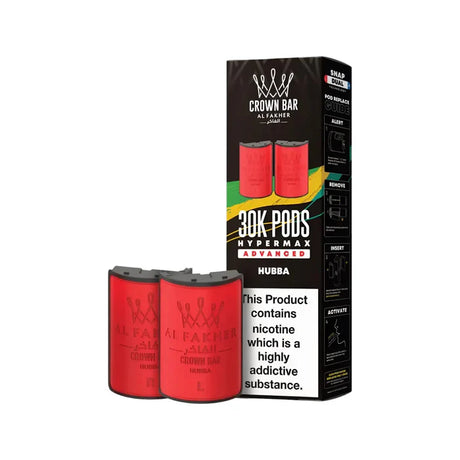 Hubba Al Fakher Hypermax 30K Refill Pack
