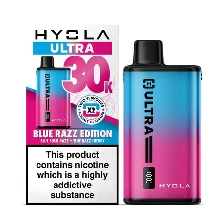 Hyola Ultra 30K Prefilled Pod Kit Blue Razz Edition

