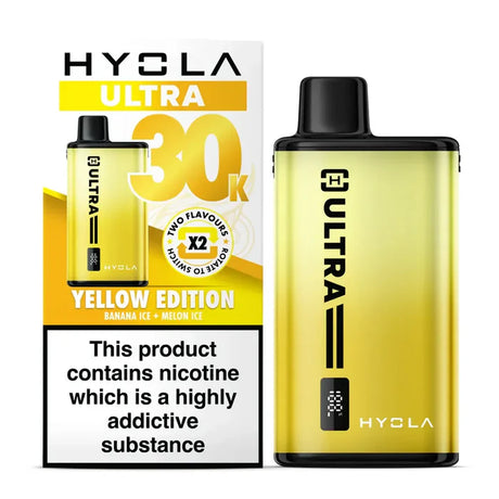 Hyola Ultra 30K Prefilled Pod Kit Yellow Edition

