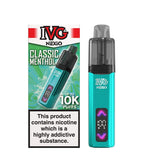 Classic Menthol IVG Nexio Prefilled Pod Kit Vape Universe
