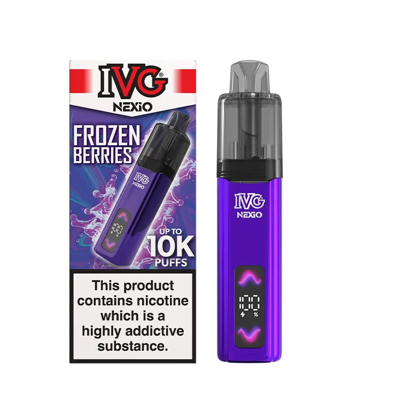 Frozen Berries IVG Nexio Prefilled Pod Kit Vape Universe
