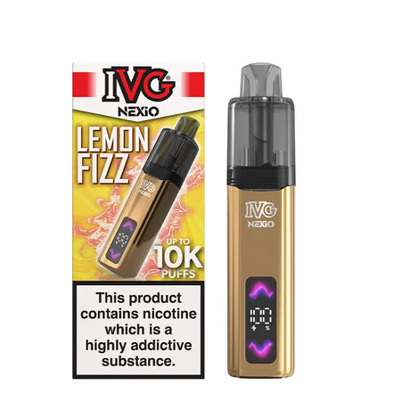 Lemon Fizz IVG Nexio Prefilled Pod Kit Vape Universe
