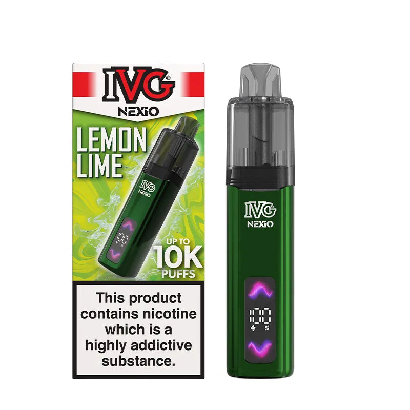 Lemon Lime IVG Nexio Prefilled Pod Kit Vape Universe

