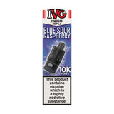 Blue Sour Raspberry IVG Nexio Refill Pods Vape Universe

