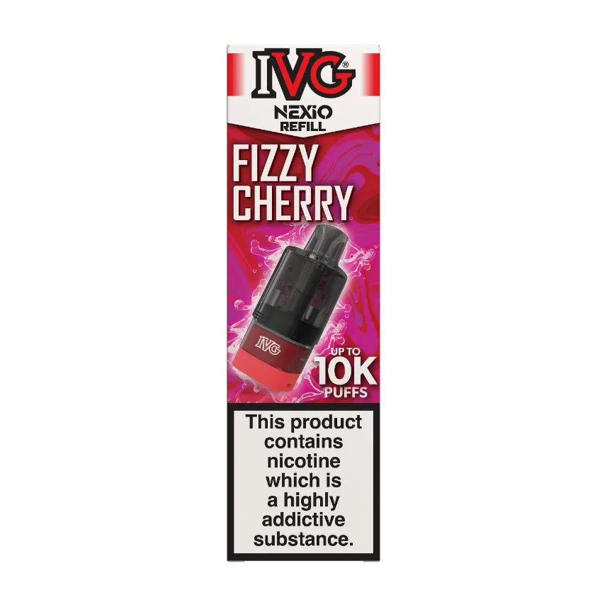 Fizzy Cherry IVG Nexio Refill Pods Vape Universe
