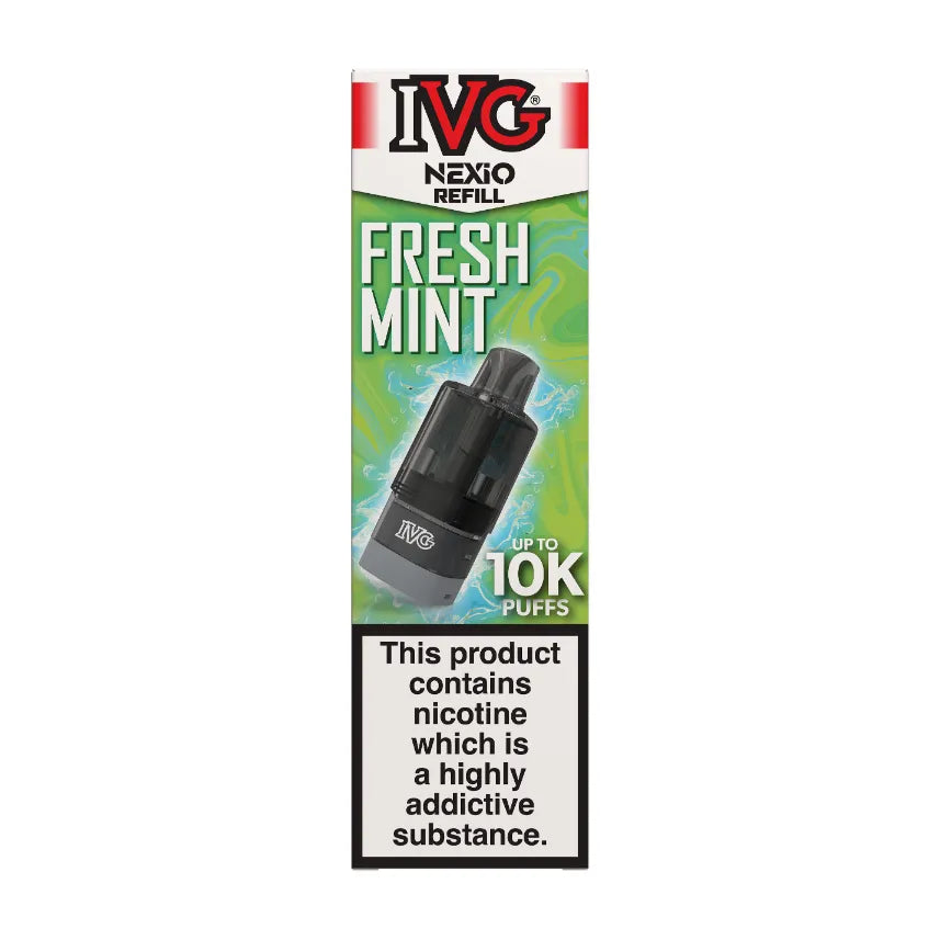Fresh Mint IVG Nexio Refill Pods Vape Universe
