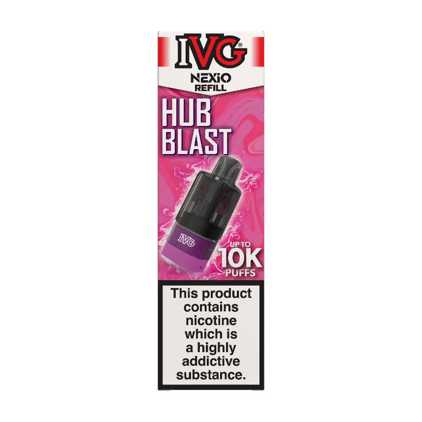 Hub Blast IVG Nexio Refill Pods Vape Universe
