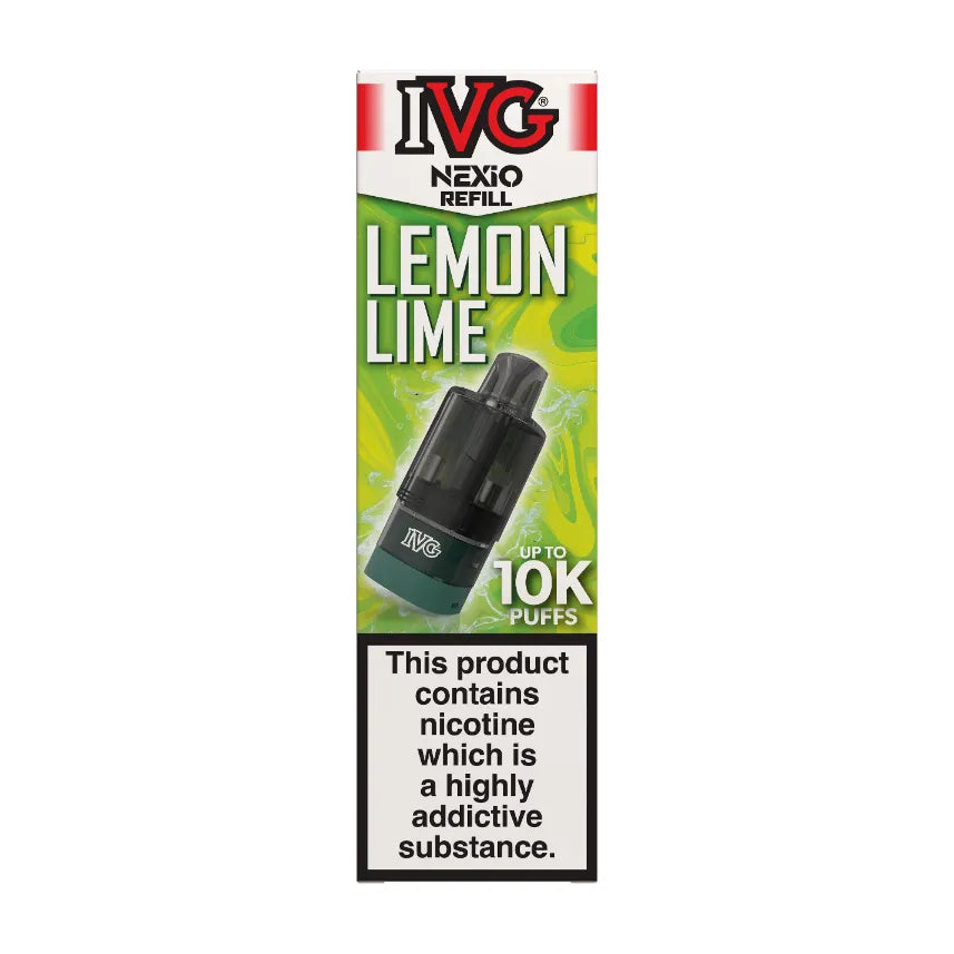 Lemon Lime IVG Nexio Refill Pods Vape Universe
