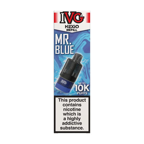 Mr Blue IVG Nexio Refill Pods Vape Universe
