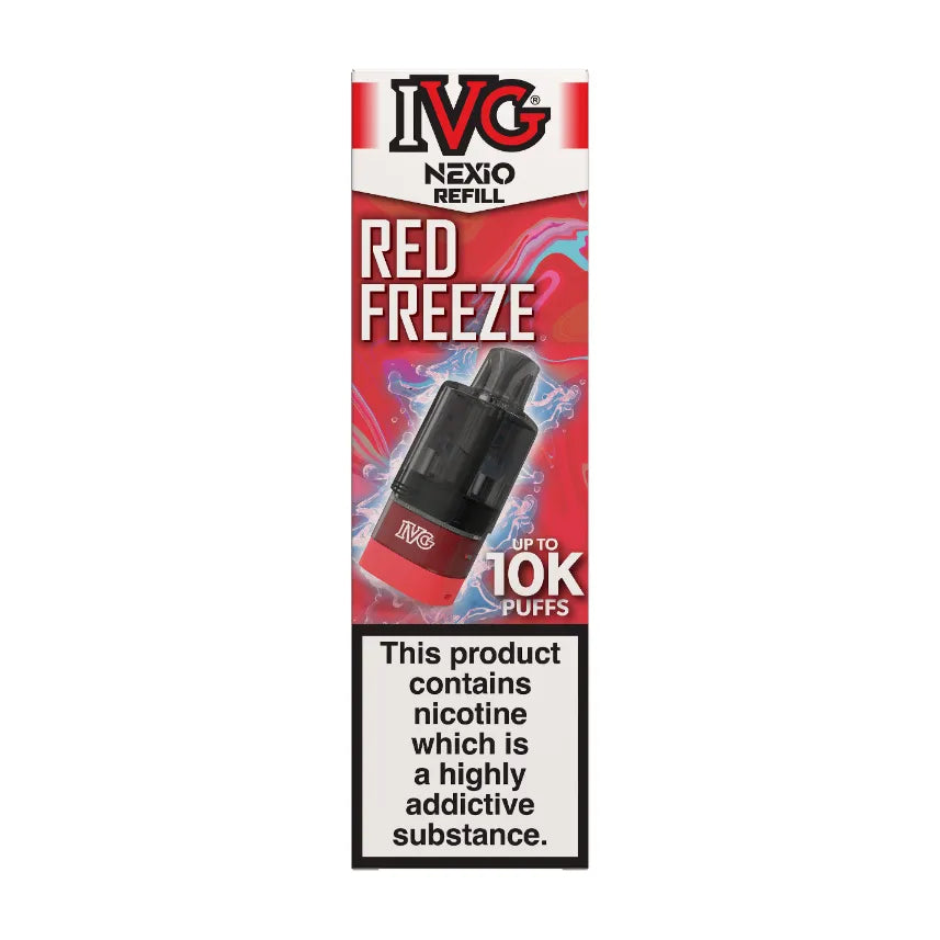 Red Freeze IVG Nexio Refill Pods Vape Universe
