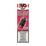 Red Sour Raspberry IVG Nexio Refill Pods Vape Universe

