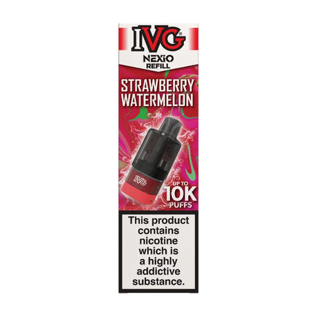 Strawberry Watermelon IVG Nexio Refill Pods Vape Universe

