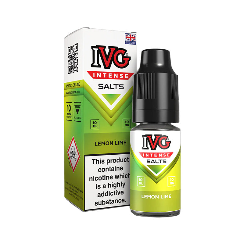 IVG Intense Lemon Lime Nic Salt E-liquid 10ml