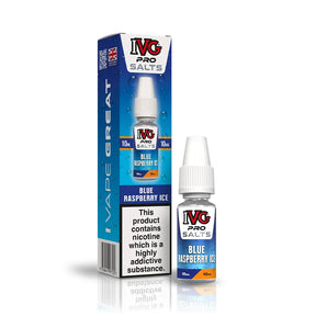 IVG Pro Salts 10mg Blue Raspberry Ice Nic Salt