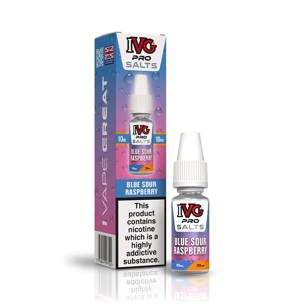 IVG Pro Salts Blue Sour Raspberry Nic Salt