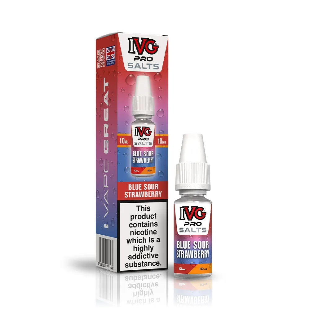 IVG Pro Salts Blue Sour Strawberry Nic Salt