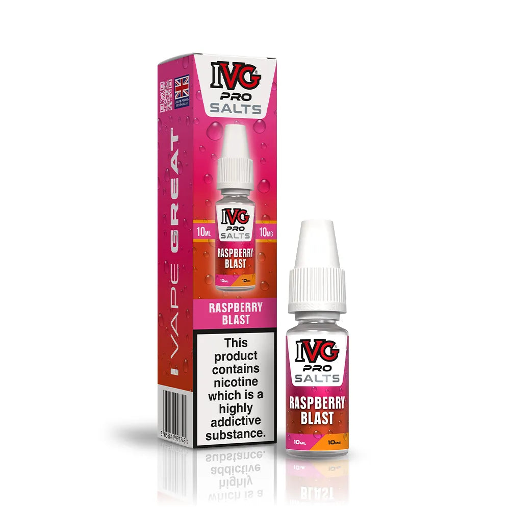 IVG Pro Salts Raspberry Blast Nic Salt