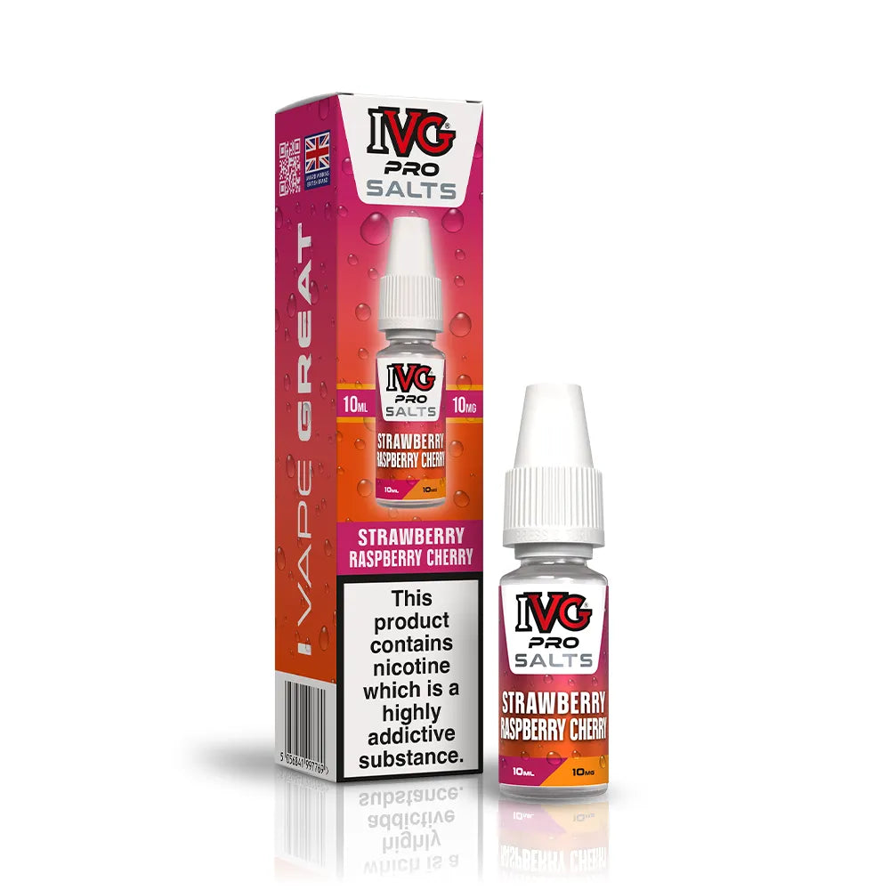 IVG Pro Salts Strawberry Raspberry Cherry Nic Salt