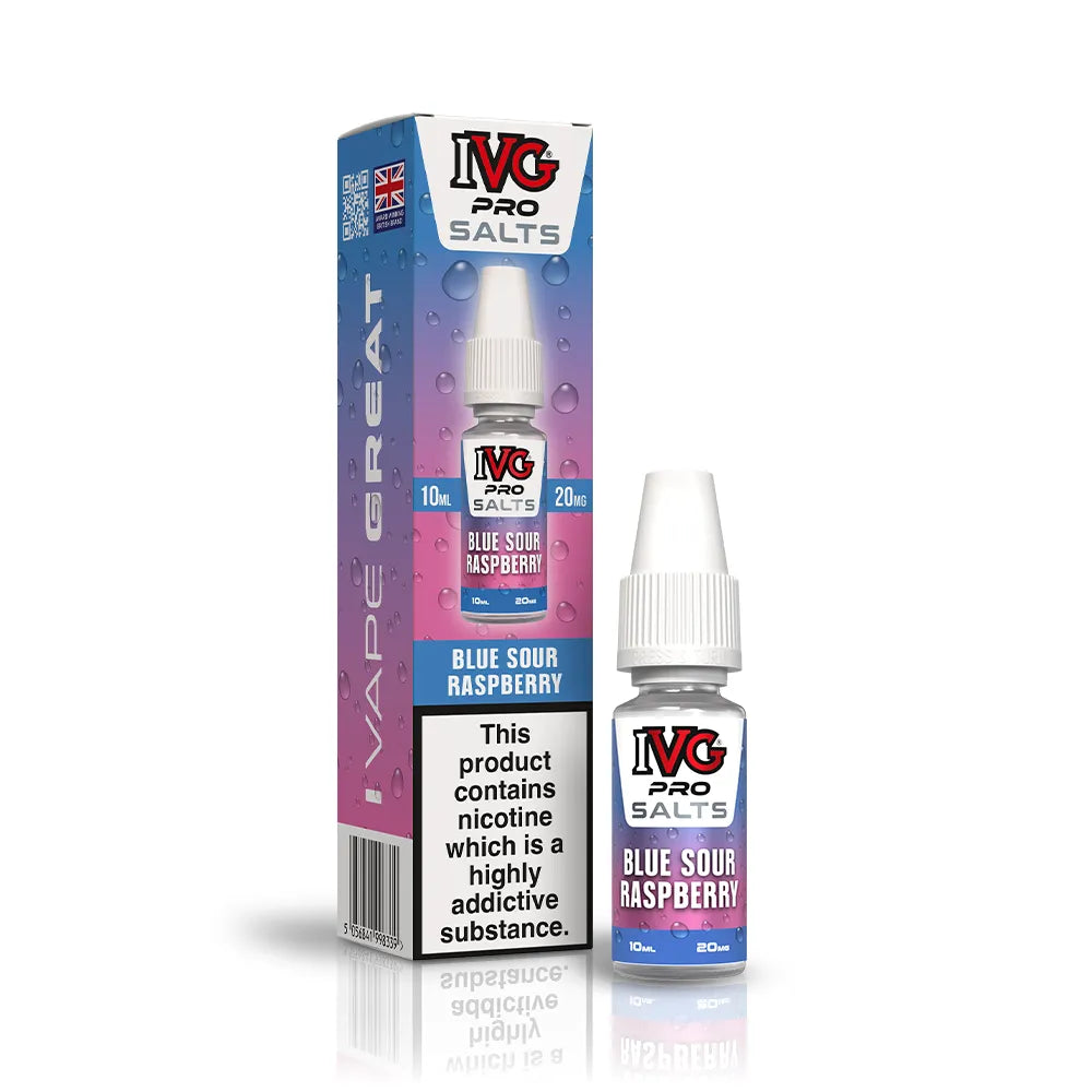 IVG Pro Salts Blue Sour Raspberry Nic Salt