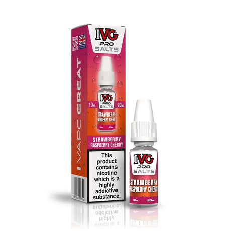IVG Pro Salts Strawberry Raspberry Cherry Nic Salt