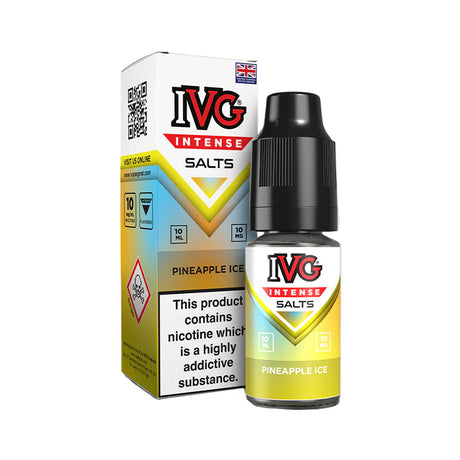 IVG Intense Pineapple Ice Nic Salt E-liquid 10ml
