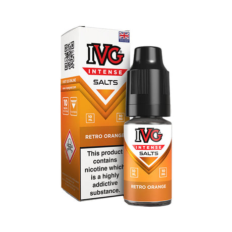 IVG Intense Retro Orange Nic Salt E-liquid 10ml