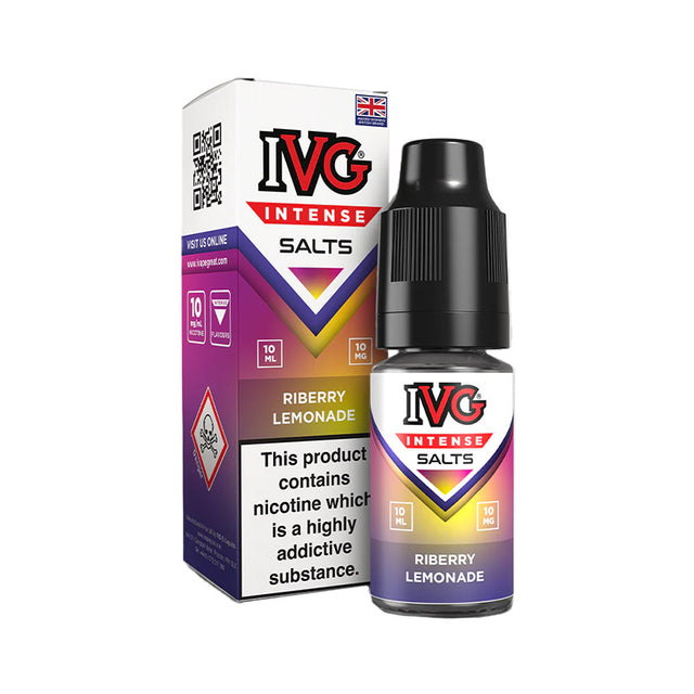 IVG Intense Riberry Lemonade Nic Salt E-liquid 10ml