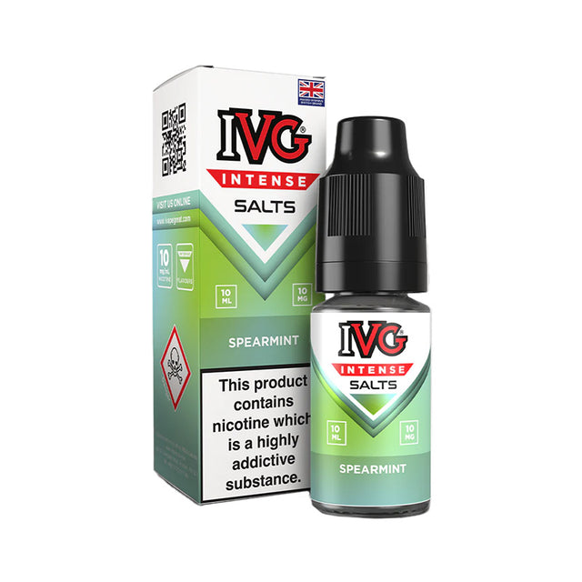 IVG Intense Spearmint Nic Salt E-liquid 10ml