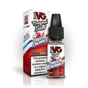 IVG Original Salt Frozen Cherries Ice 10mg Nic Salt- Vape Universe