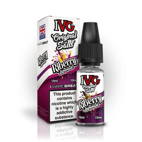 IVG Original Salt Riberry Lemonade 10mg Nic Salt Vape universe