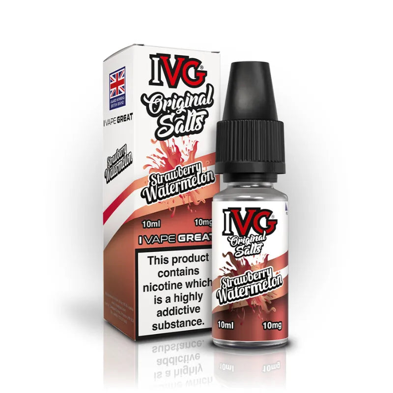 IVG Original Salt Strawberry Watermelon 10mg Nic Salt Vape Universe