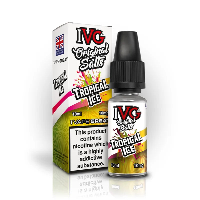 IVG Original Salt Tropical Ice 10mg Nic Salt Vape Universe