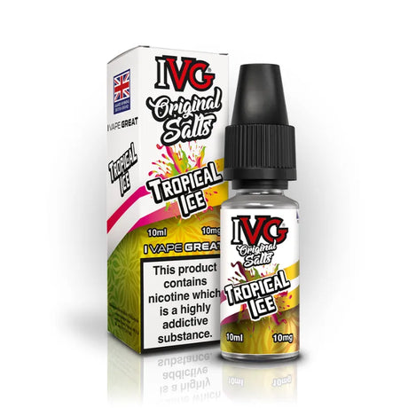 IVG Original Salt Tropical Ice 10mg Nic Salt Vape Universe